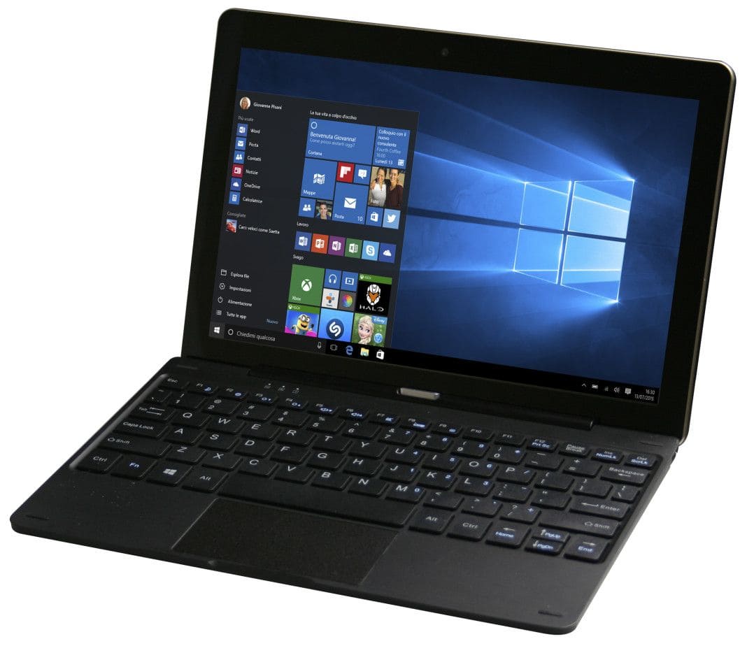 Mediacom Lancia Winpad X Il Notebook Tablet In Con Windows