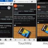 Tizen VS Android: confronto grafico delle interfacce