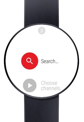 Youtube su smartwatch android wear