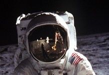 Buzz Aldrin sulla Luna