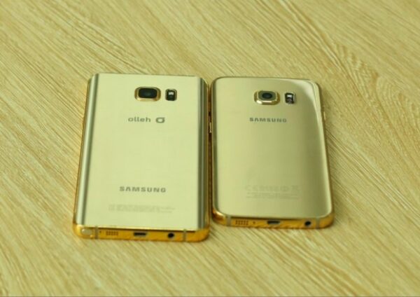 Galaxy Note 5 e Galaxy S6 Edge+ adesso anche in oro 24K