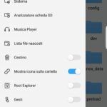 nascondere i file su android