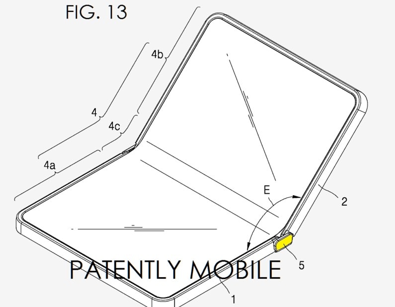 Samsung smartphone pieghevole