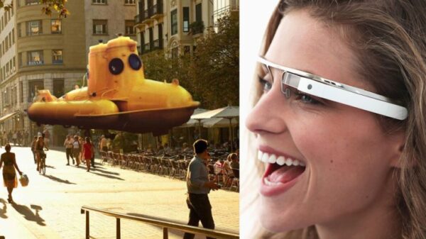 google glass ologrammi