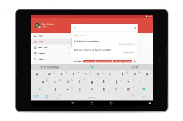 Todoist 9 per Android