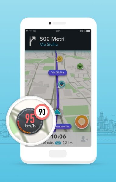 Waze si aggiorna e aiuta a rispettare i limiti di velocità