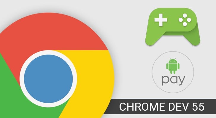 chrome dev 55