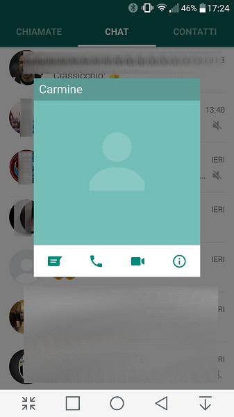 WhatsApp videochiamata 2