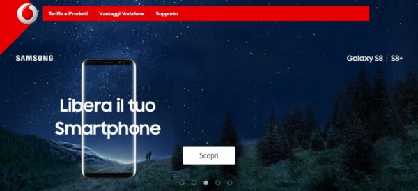 Vodafone Galaxy s8