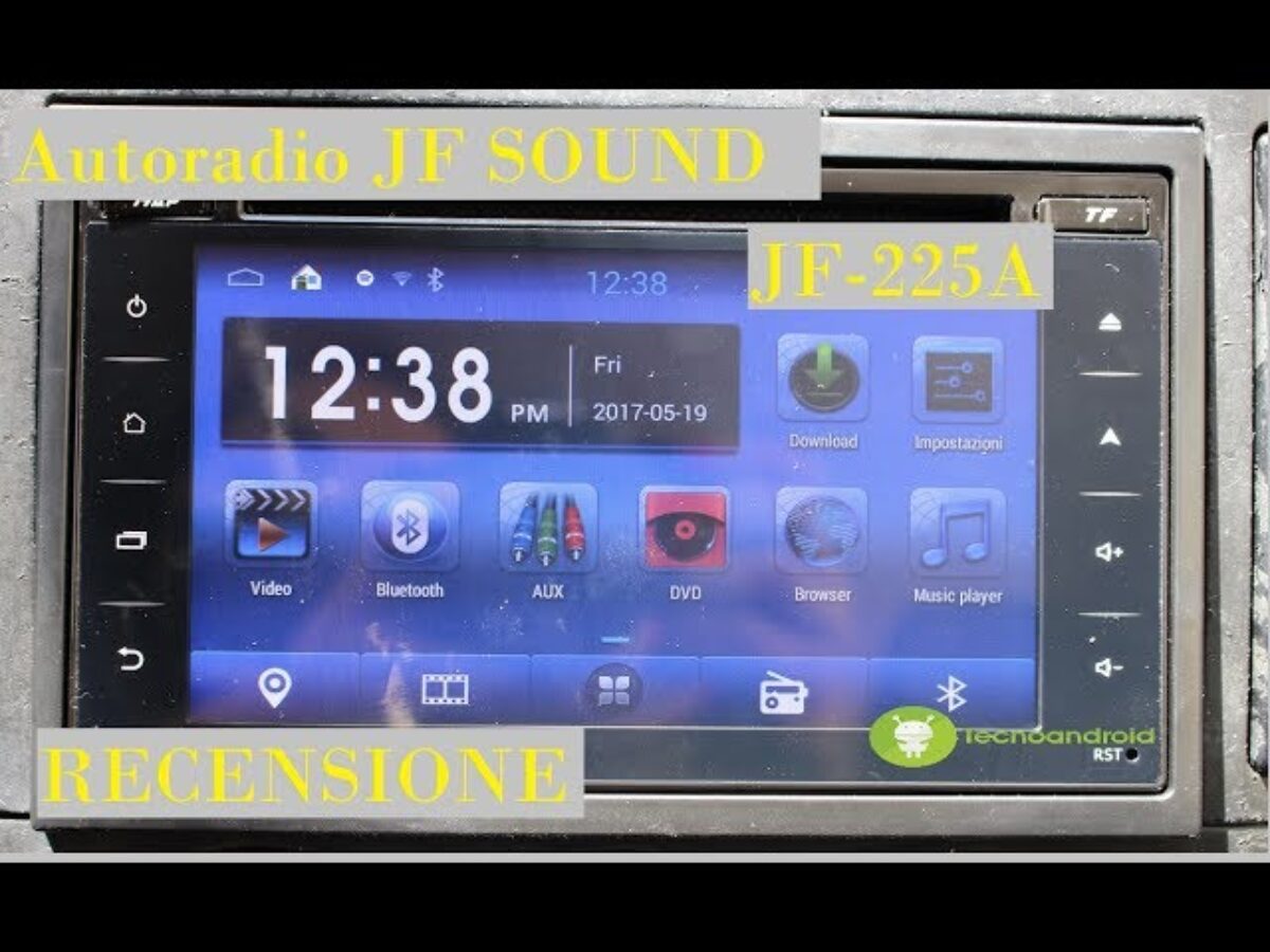 Recensione JFSound JF-225A il sistema universale di infotainment per auto -  TecnoAndroid