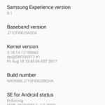 galaxy j7 2016 android nougat