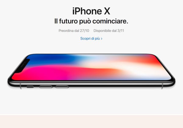 iPhone X prezzi