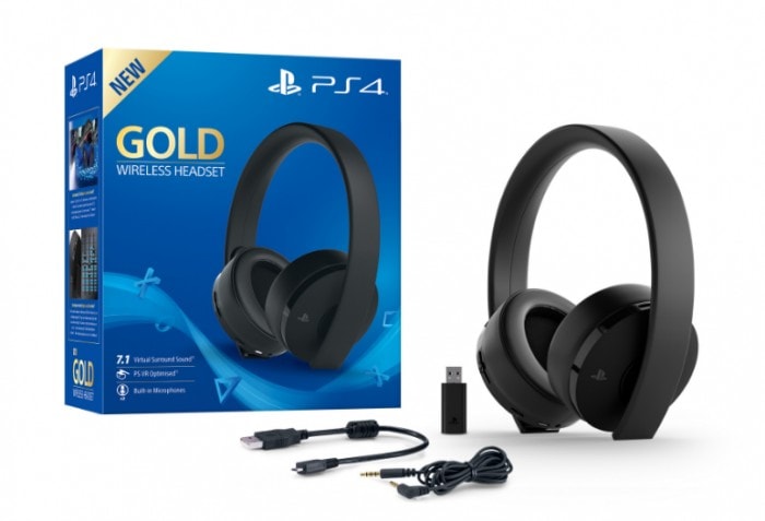 Nuove cuffie Gold Wireless per Playstation