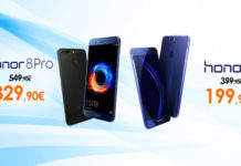 Honor 8 e 8 Pro in offerta