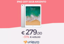 iPad 2017 da Unieuro