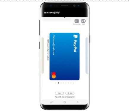 paypal Samsung pay