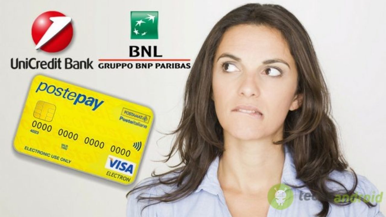 Carte Di Credito Unicredit Sanpaolo E Bnl Nel Mirino Degli