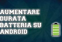 risparmiare batteria Android