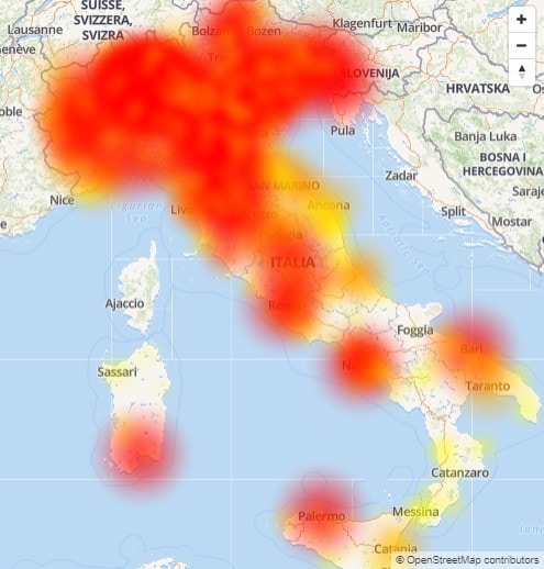 3 italia non funziona