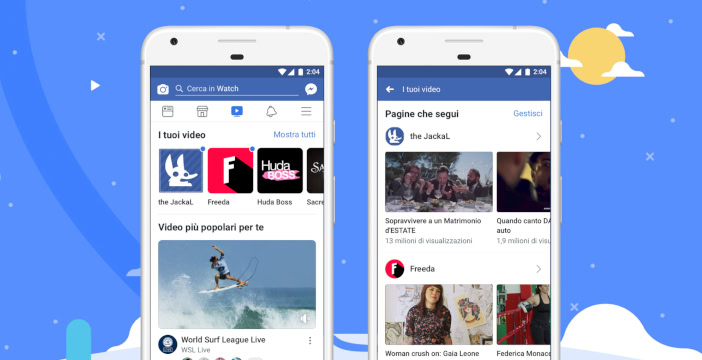 Facebook Watch ufficiale in Italia: arriva Video Party e nuove funzioni ...