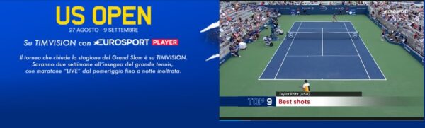 TIM Vision US Open 2018