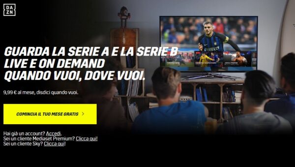 abbonamento DAZN