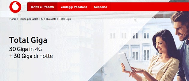 Vodafone Total Giga 30