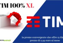 TIM 100% XL l'offerta convergente