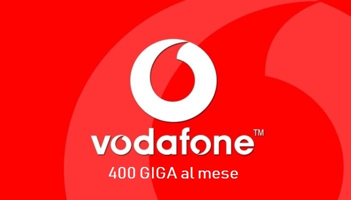 offerte Vodafone 400 GB