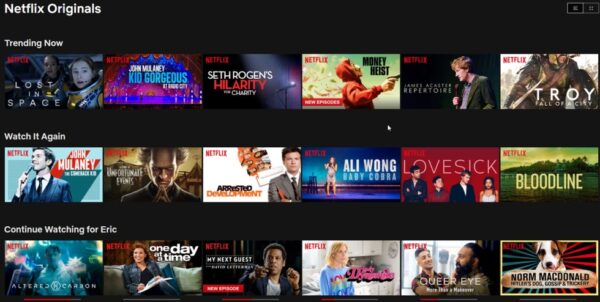 Netflix: primo caso di 