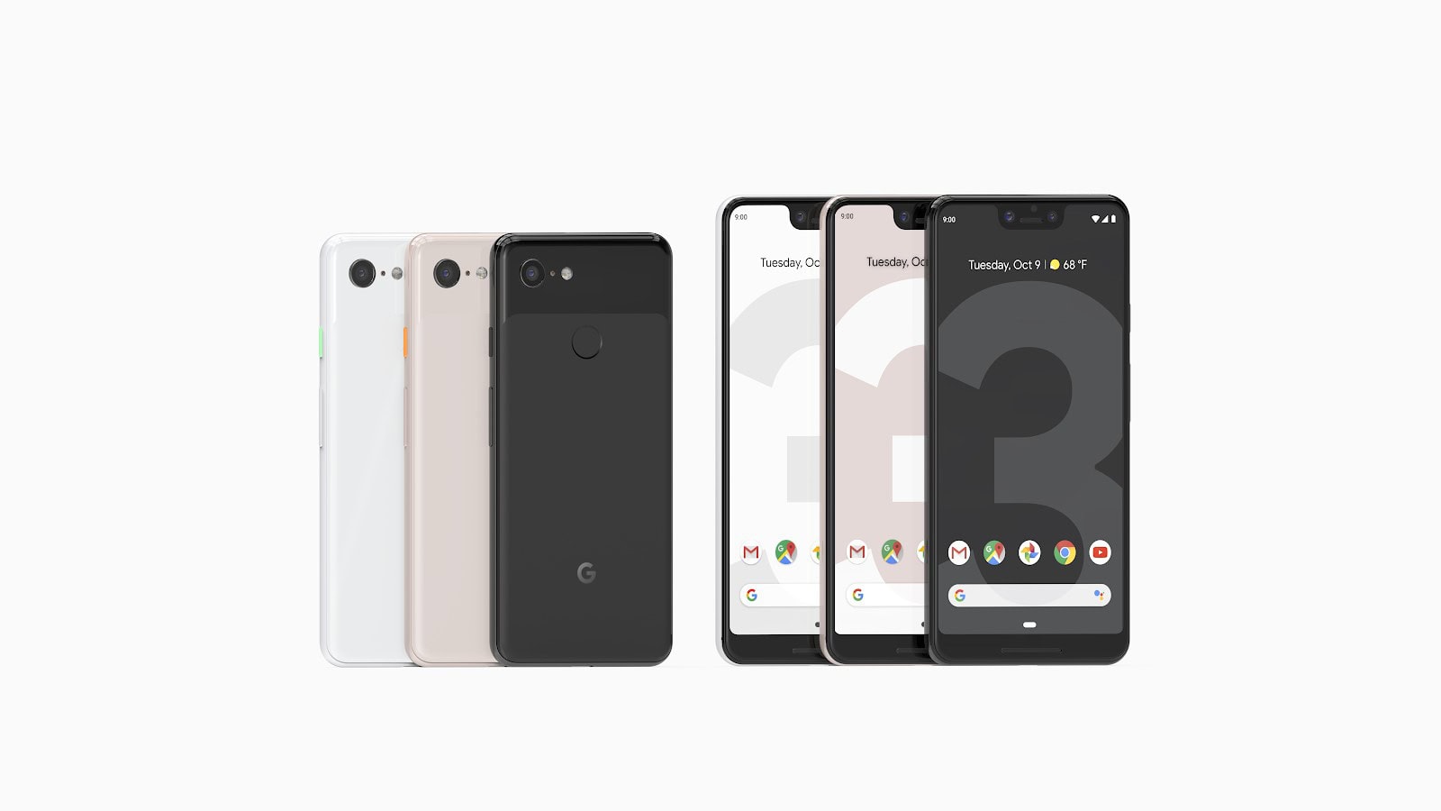 Google Pixel 3 Pixel 3 XL