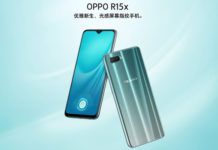 OPPO R15x presentato