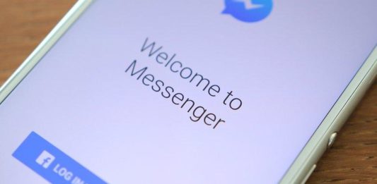 aggiornamento Facebook Messenger comandi vocali