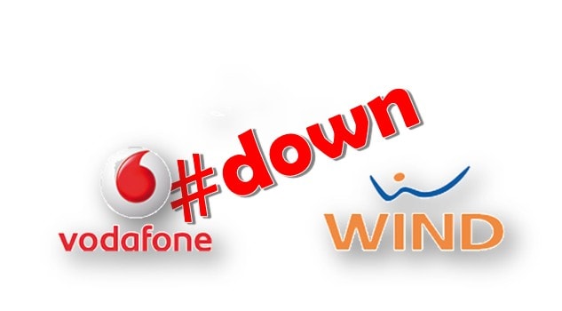 down Vodafone Wind