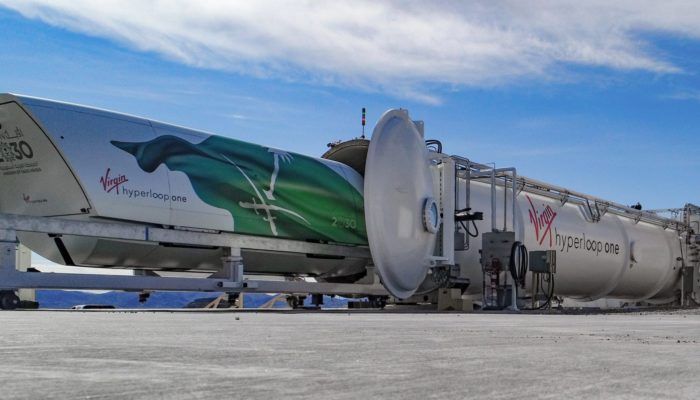 L'Arabia Saudita congela l'accordo per la costruzione del primo Virgin Hyperloop One