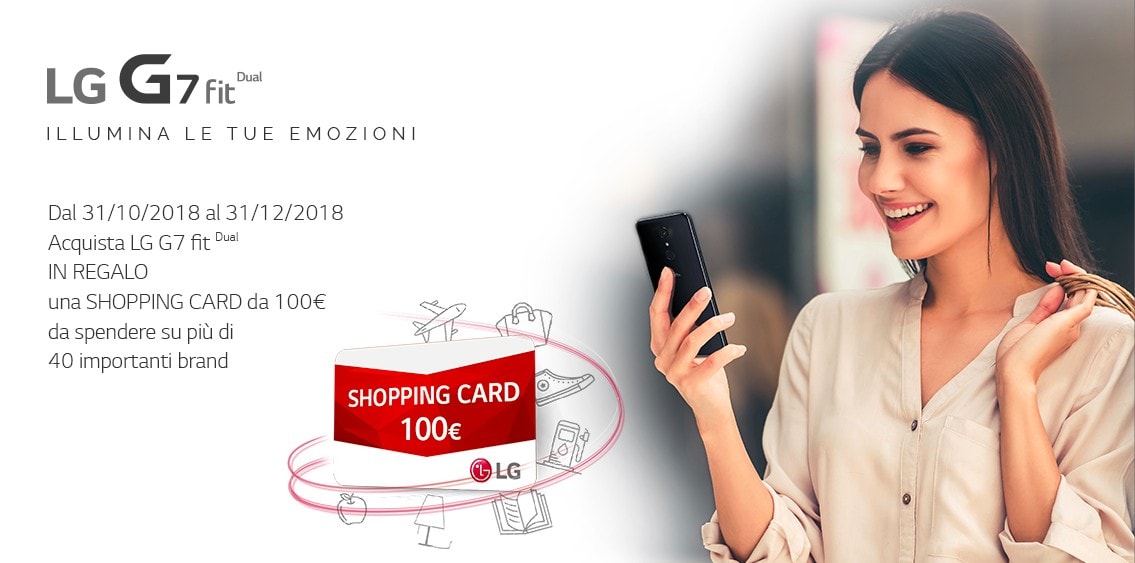 LG G7 fit shopping card