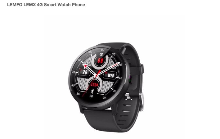 Tomtop LEMFO smartwatch 4G