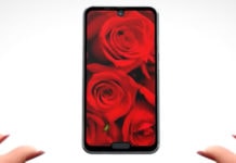 Sharp AQUOS R2 compact, lo smartphone con un notch sopra e un notch sotto