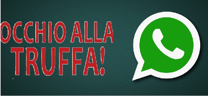 messaggio truffa vodafone Whatsapp