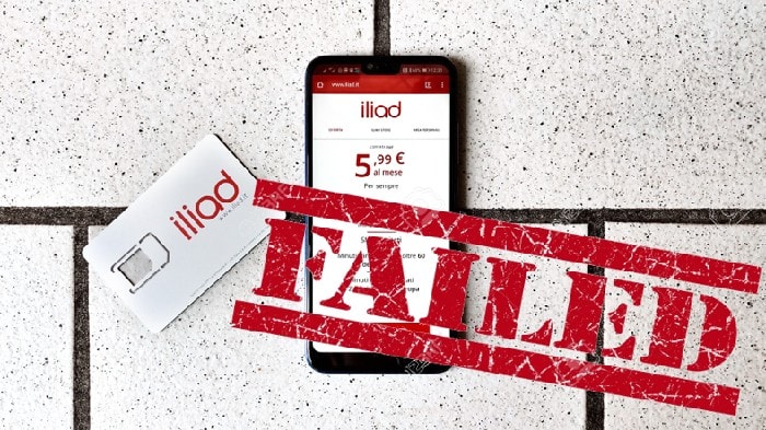 Iliad 4G velocità