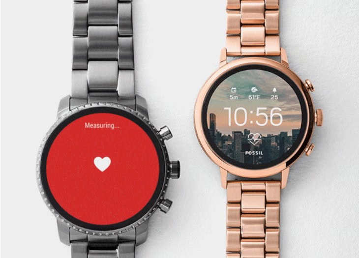 google fossil android wear smartwatch