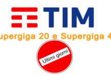 Tim per Tutti Supergiga 20 e Supergiga 40