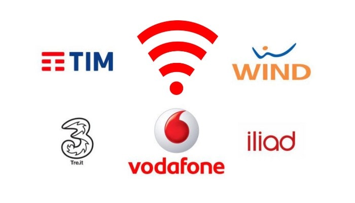 4G spia Iliad TIM Wind Tre Vodafone