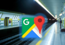 Google Maps update metro