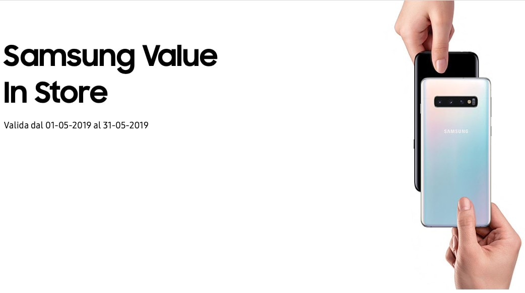 samsung value fino a 500 euro per galaxy s10