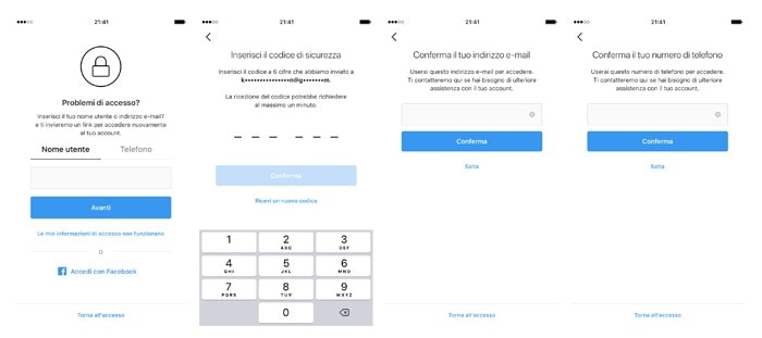 Instagram, i nuovi metodi per recuperare facilmente gli account hackerati