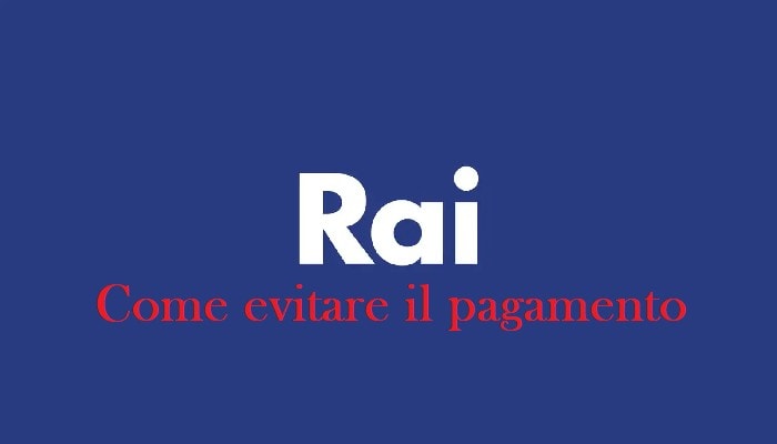 RAI esenzione canone