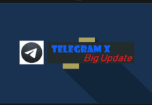 aggiornamento Telegram X