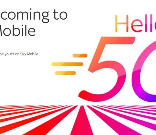 sky mobile al debutto