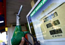 aumenti benzina e diesel